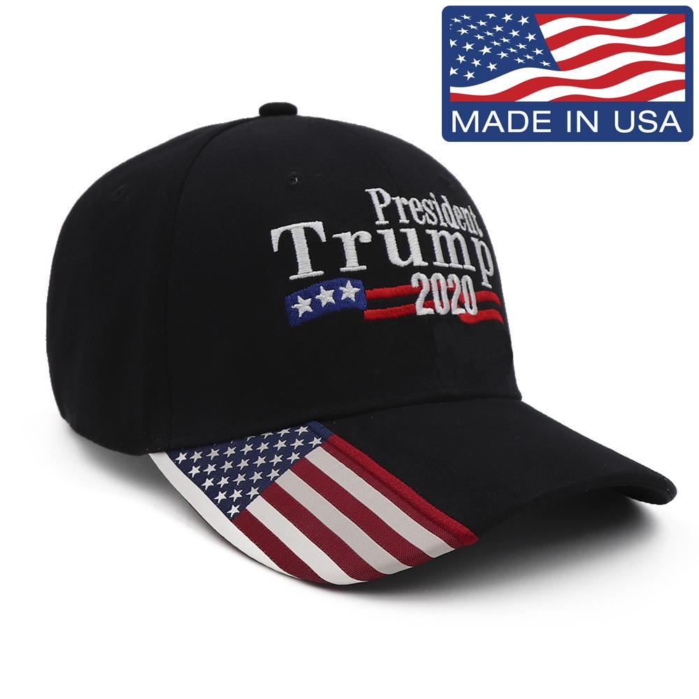 President Trump 2020 USA Flag Hat