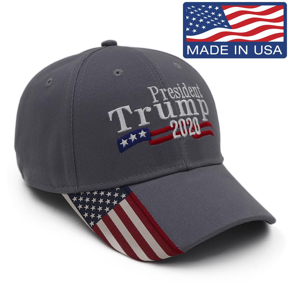 President Trump 2020 USA Flag Hat