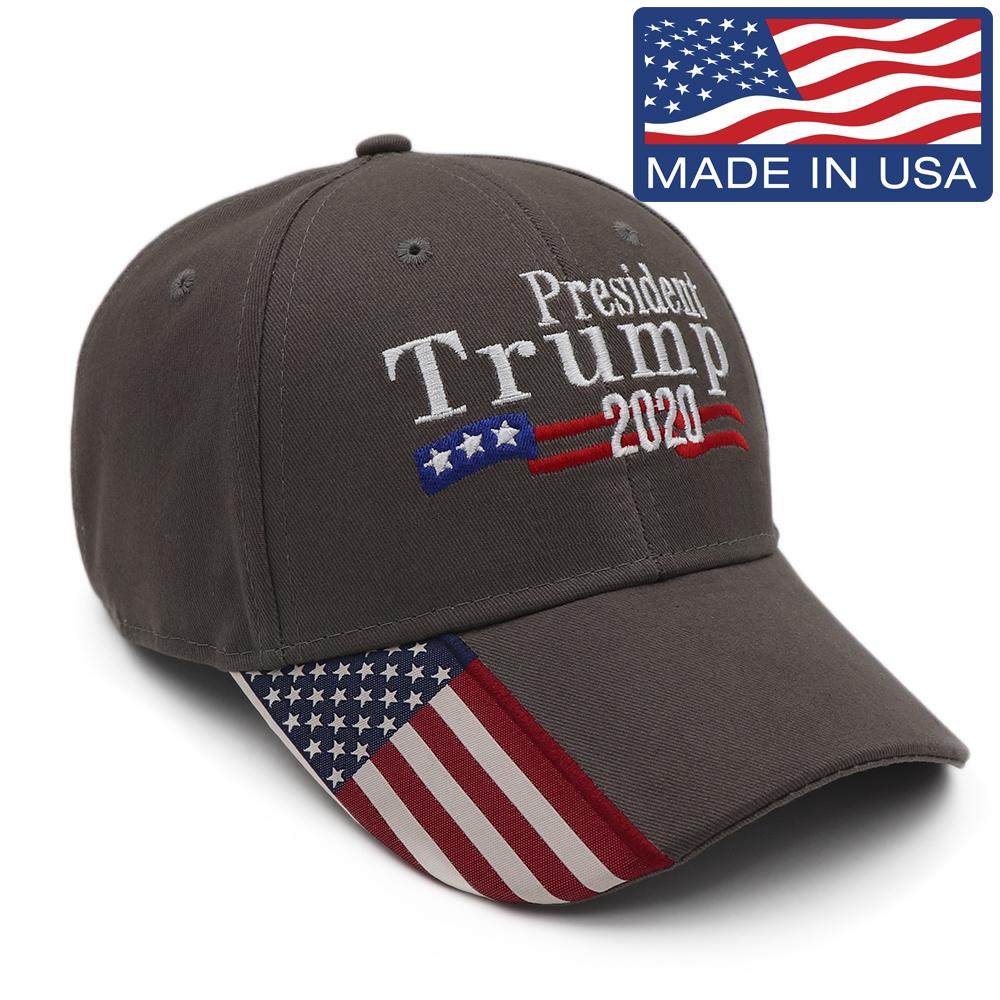 President Trump 2020 USA Flag Hat