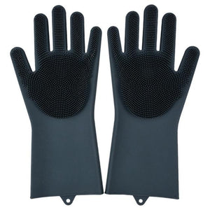 SILICONE DISH WASHING GLOVES