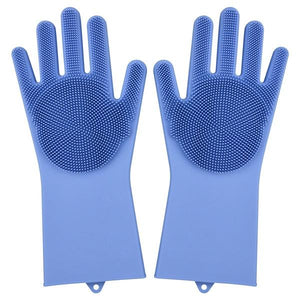 SILICONE DISH WASHING GLOVES