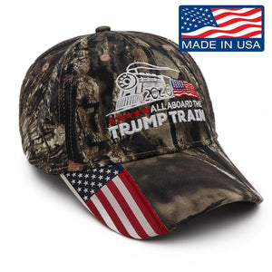 President Trump Train USA Flag Hat